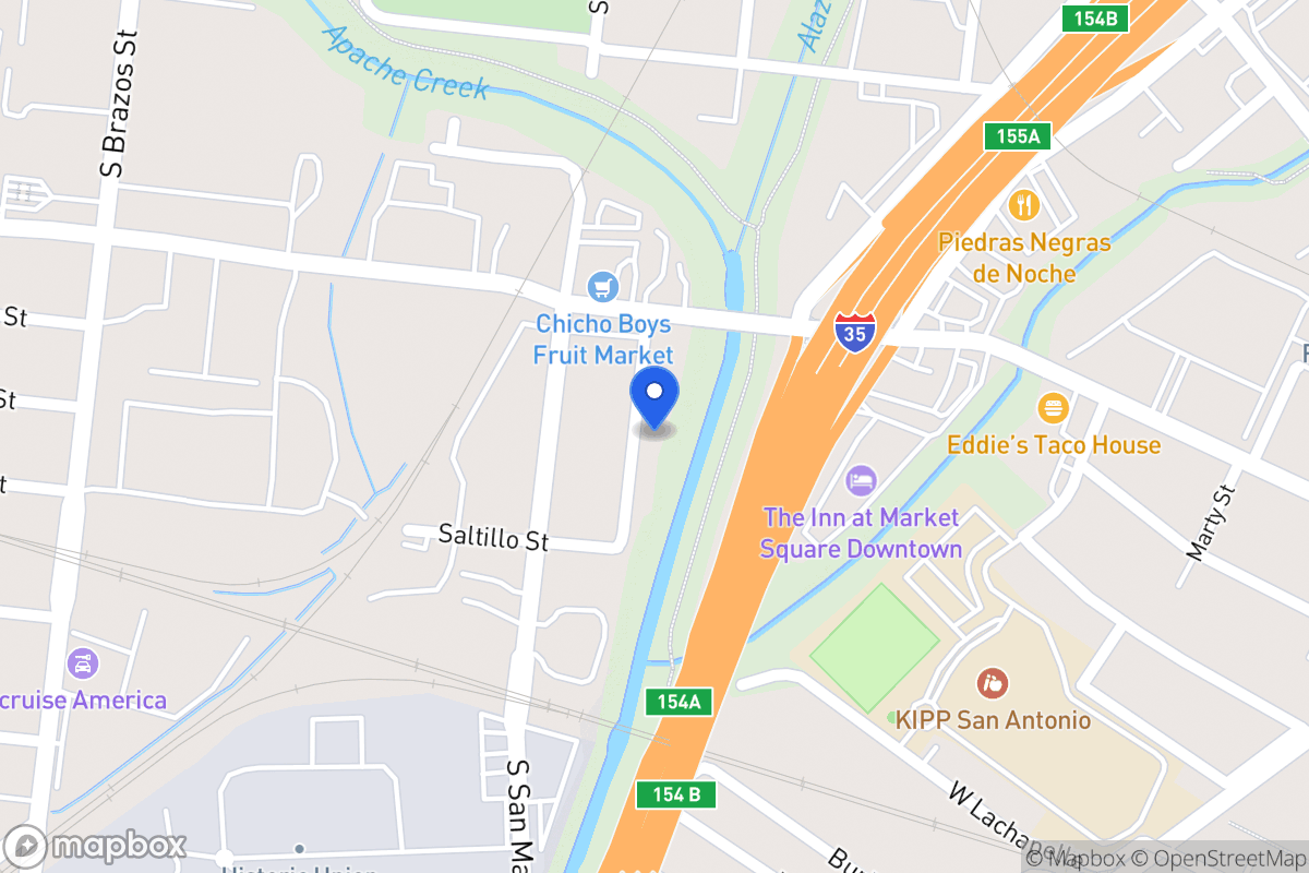 Map of Apache St