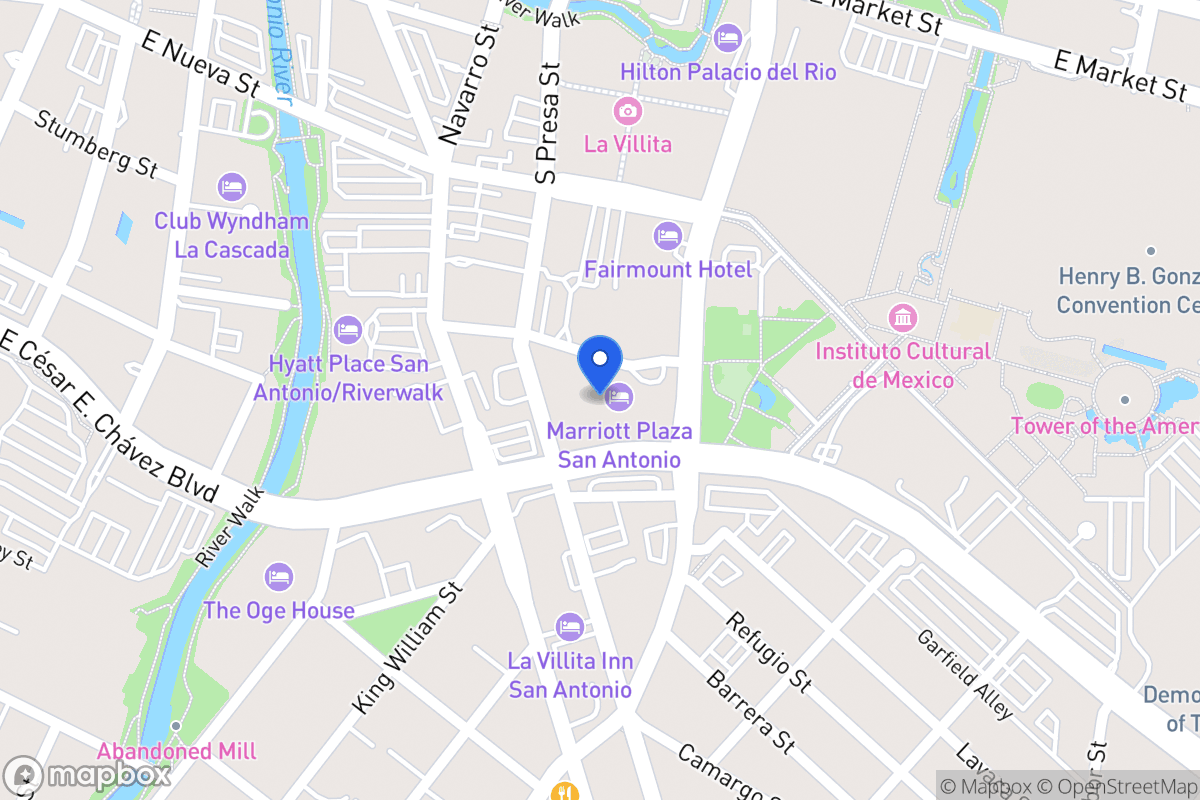 Map of 555 S Alamo St