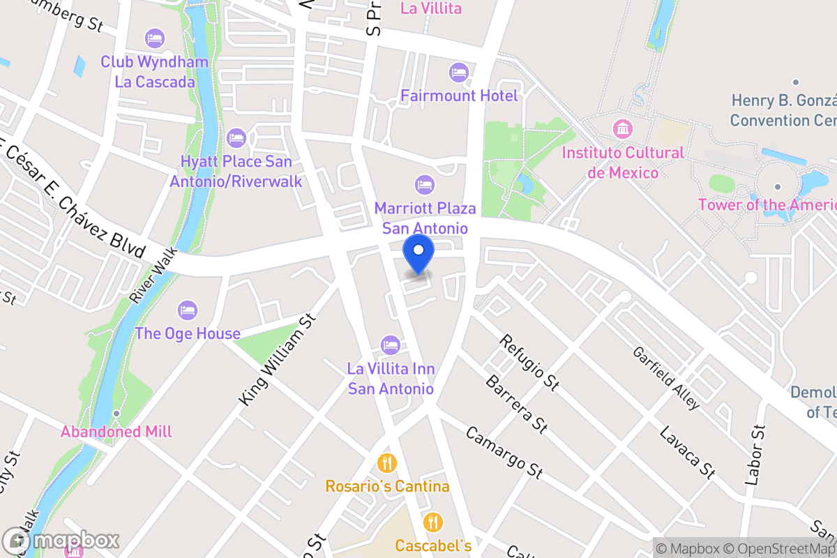 Map of Martinez St
