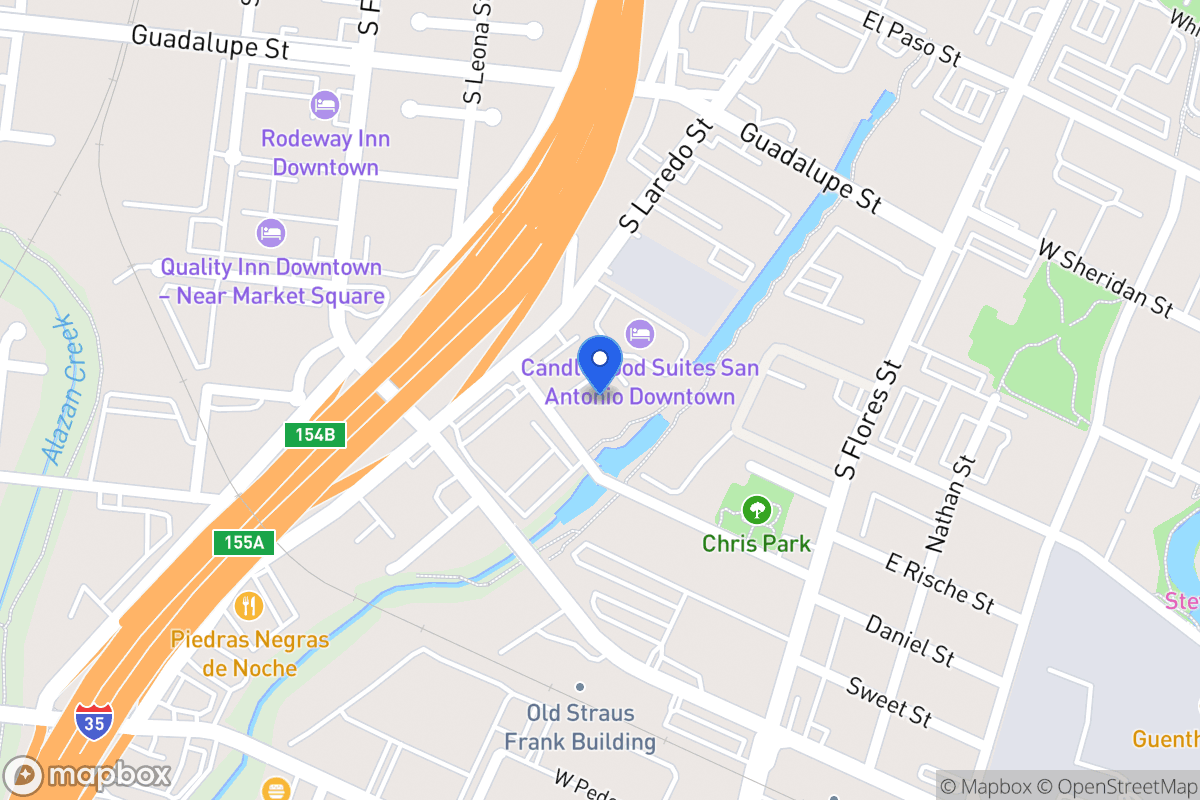 Map of 207  Camp Ave