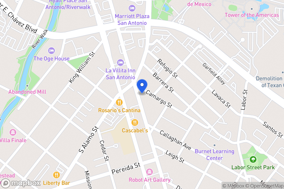 Map of 106  Camargo St