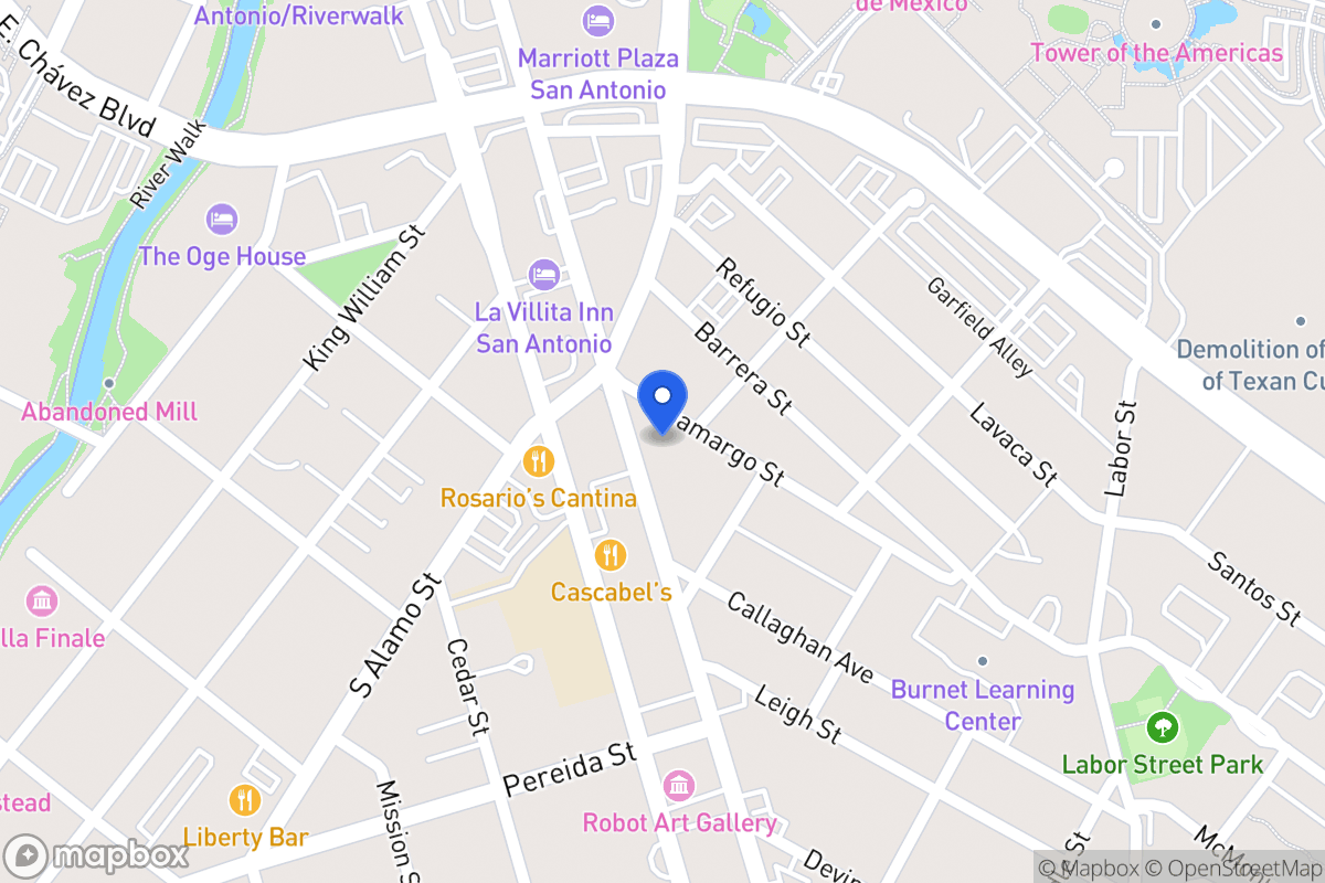 Map of 114  Camargo St