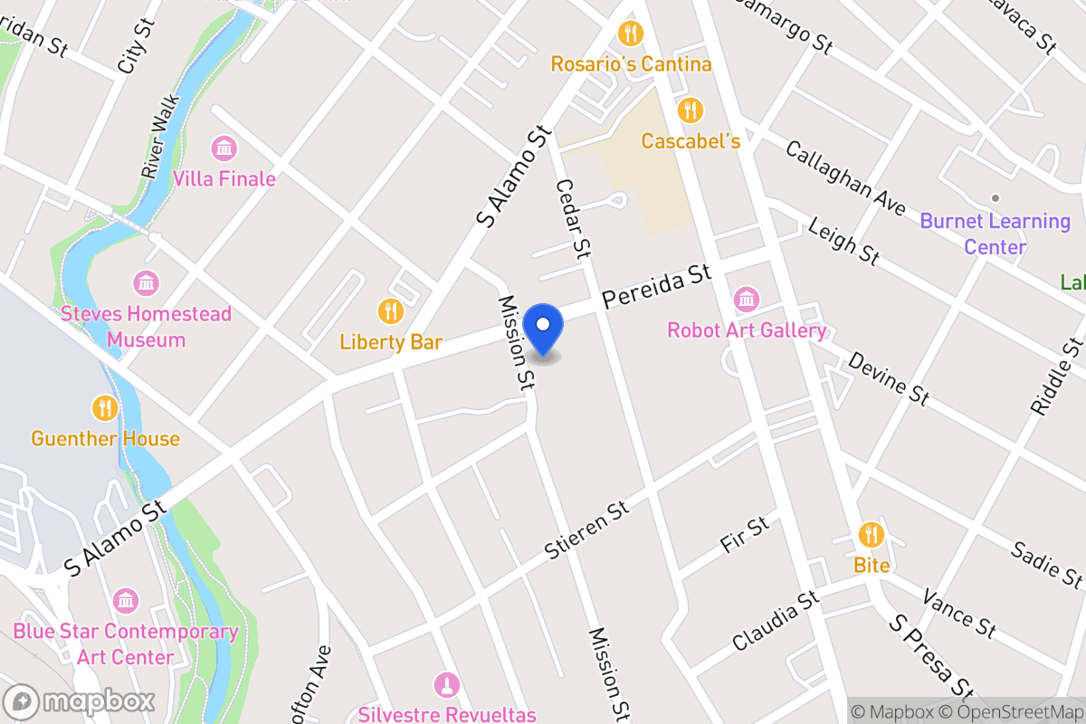 Map of 210  Mission St