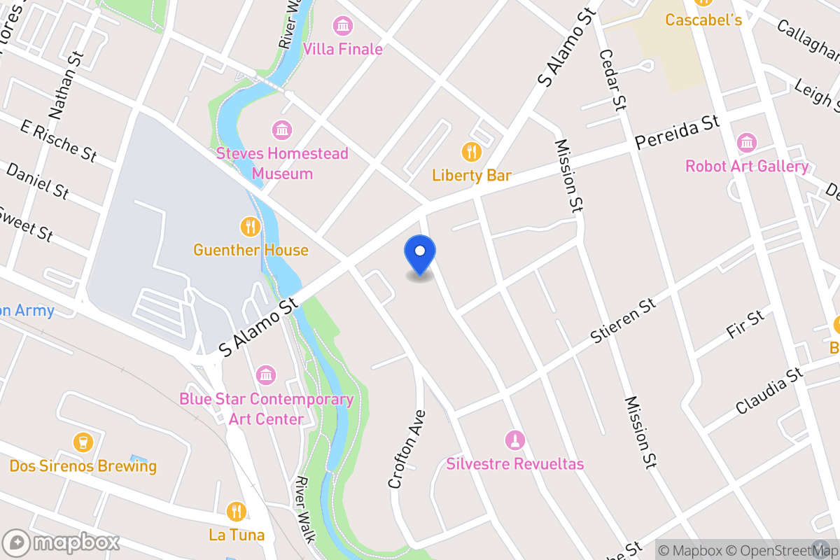 Map of 121  Wickes St