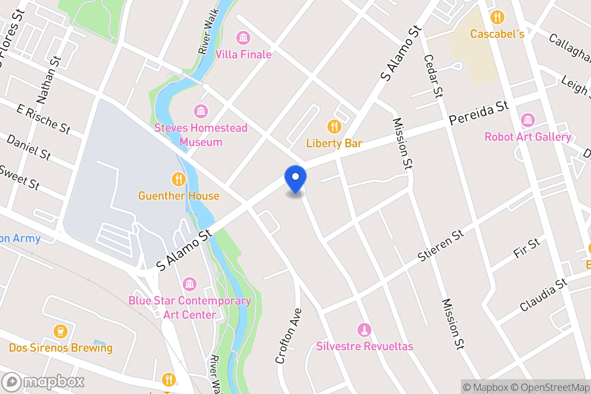 Map of 111  Wickes St