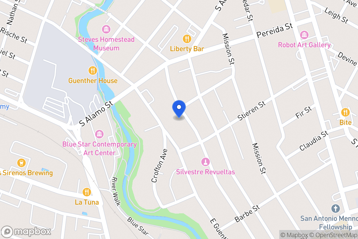 Map of 207  Wickes St