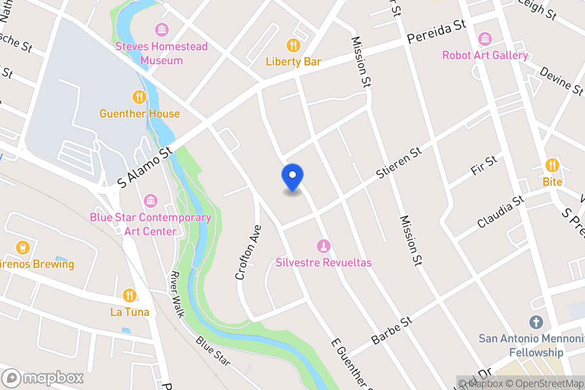 Map of 217  Wickes St