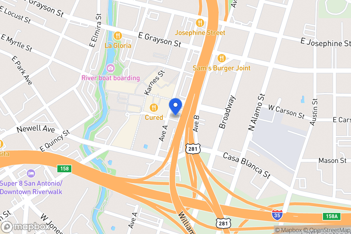Map of 618  Avenue A