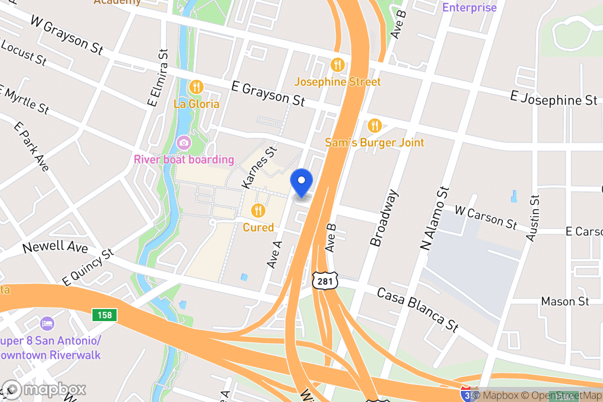 Map of Pearl Pkwy