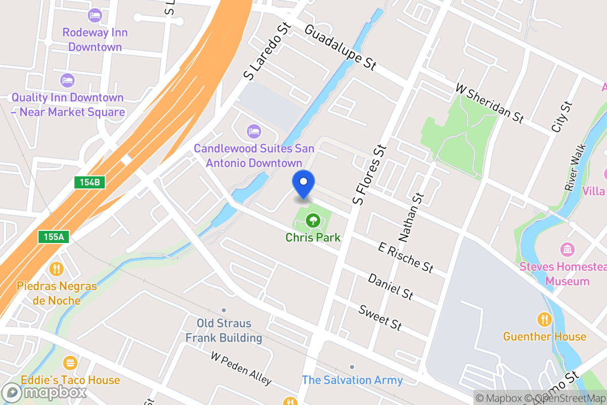 Map of 122 W Rische