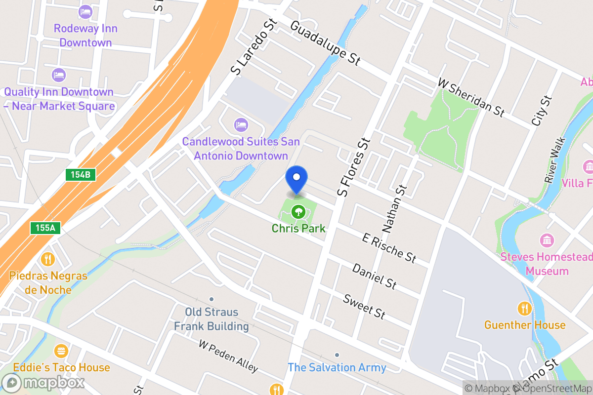 Map of 120 W Rische