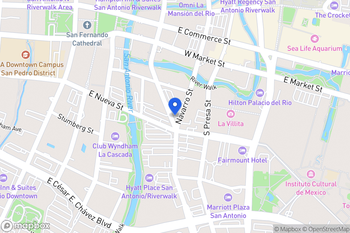 Map of 454 S Saint Marys St