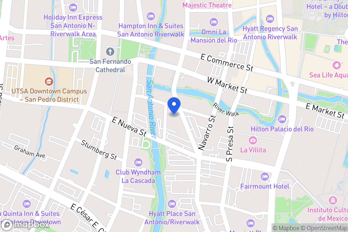 Map of 126  Villita St
