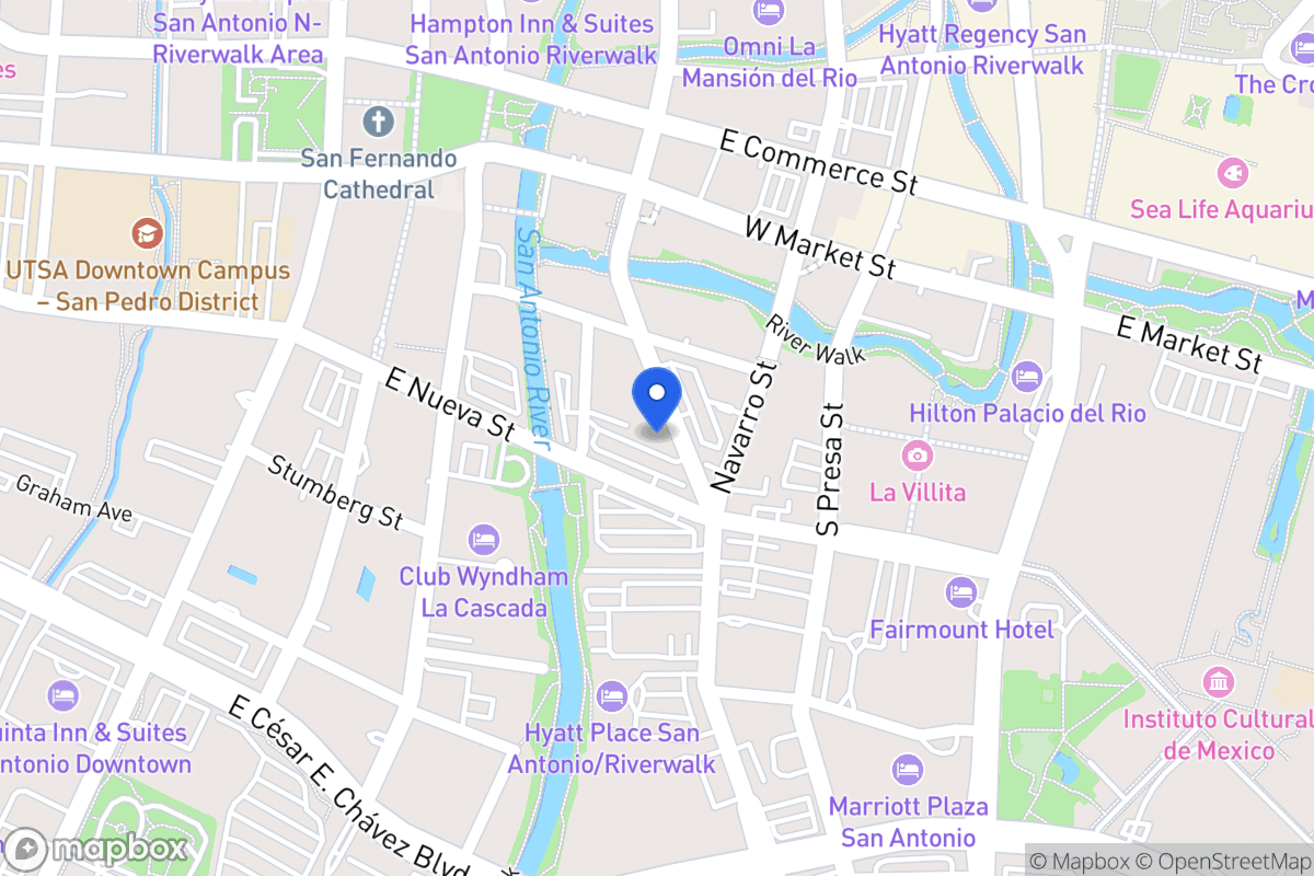 Map of 425-427 S St Marys