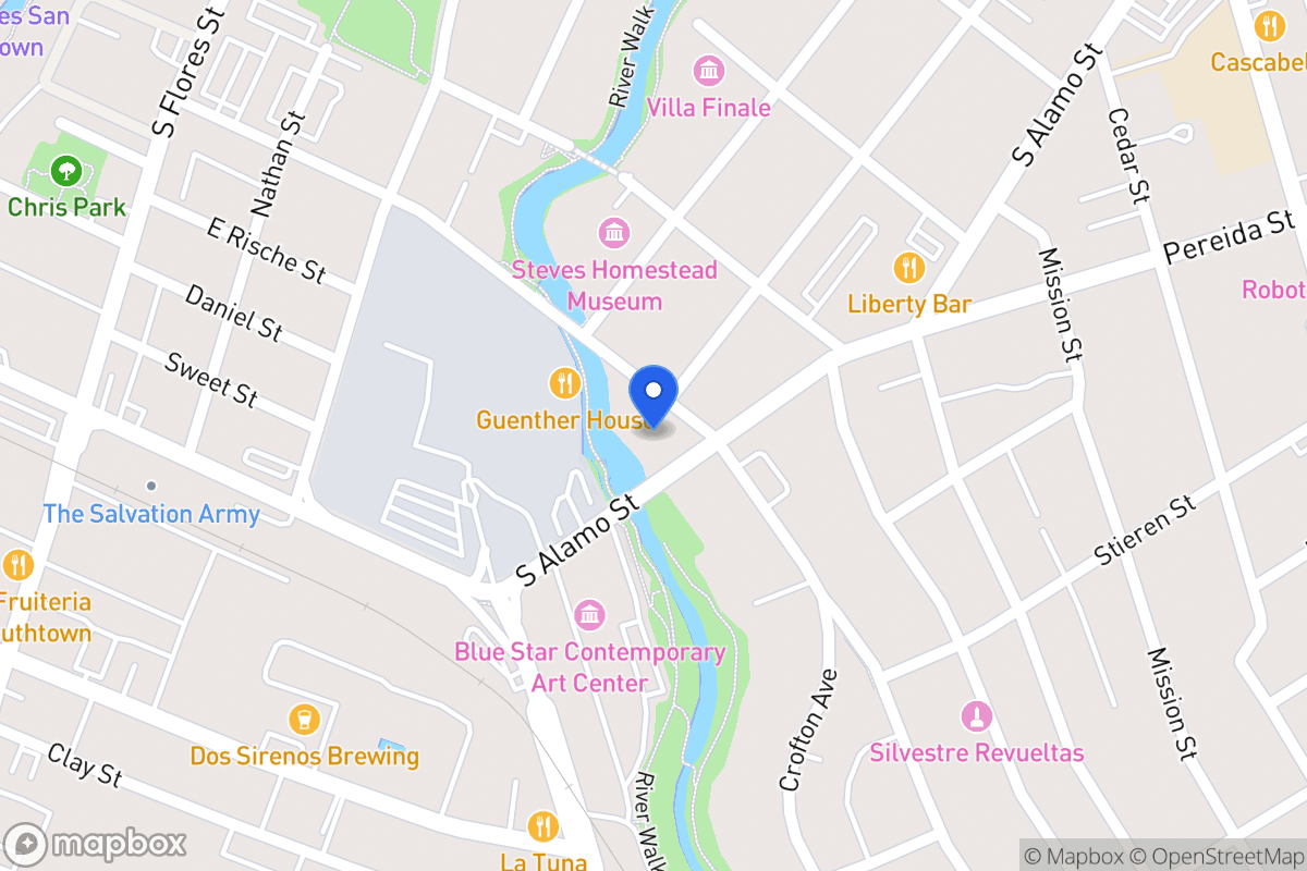 Map of 221 E Guenther