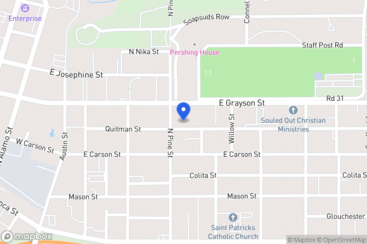 Map of 409  Quitman St