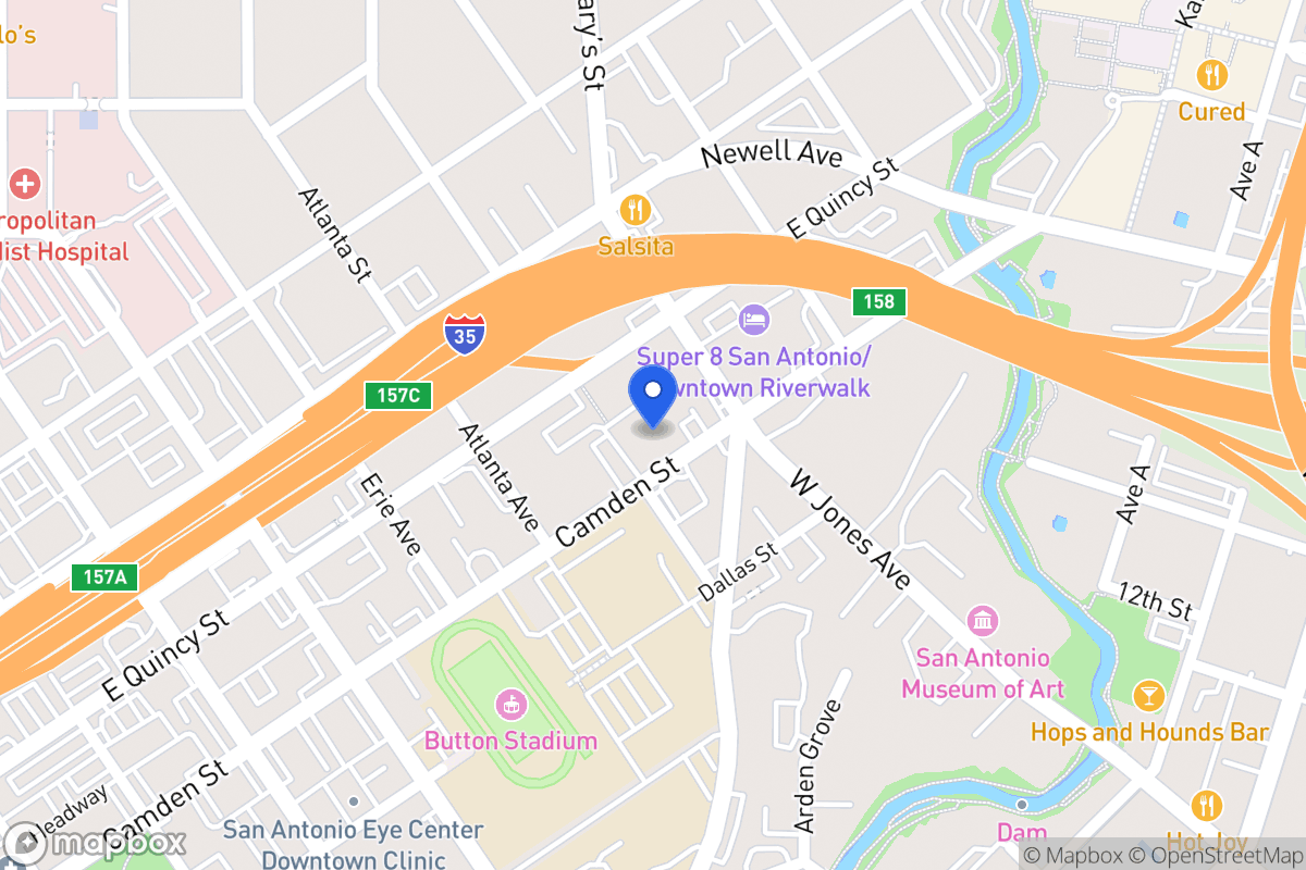 Map of 1005  Camden St