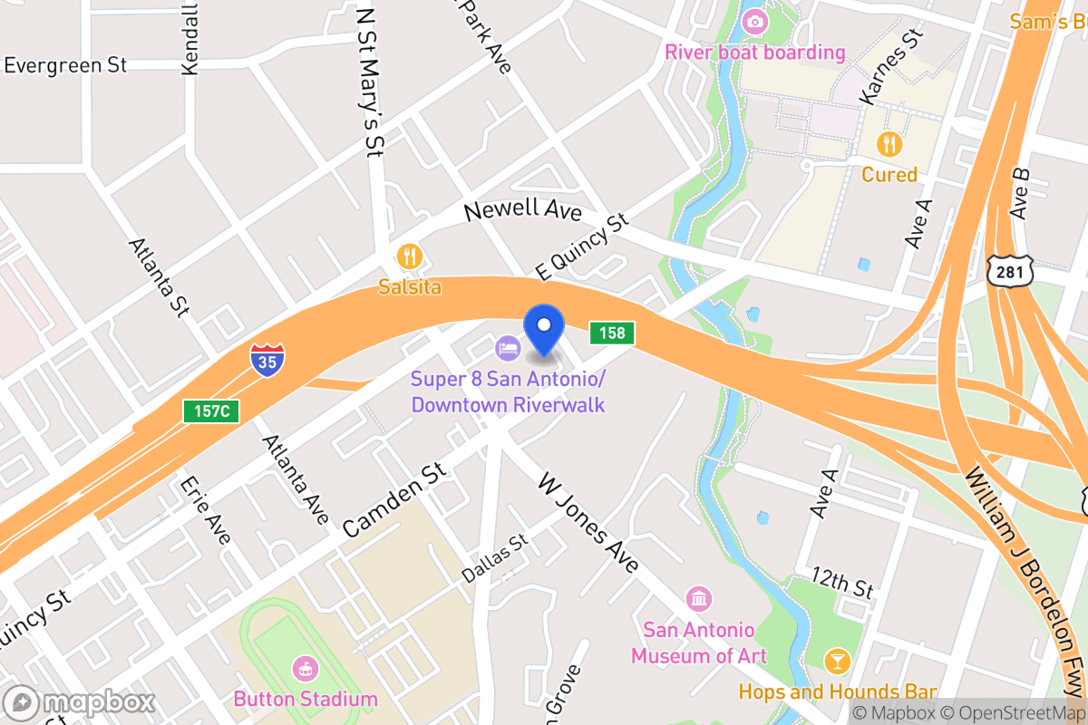 Map of 1119  Camden St