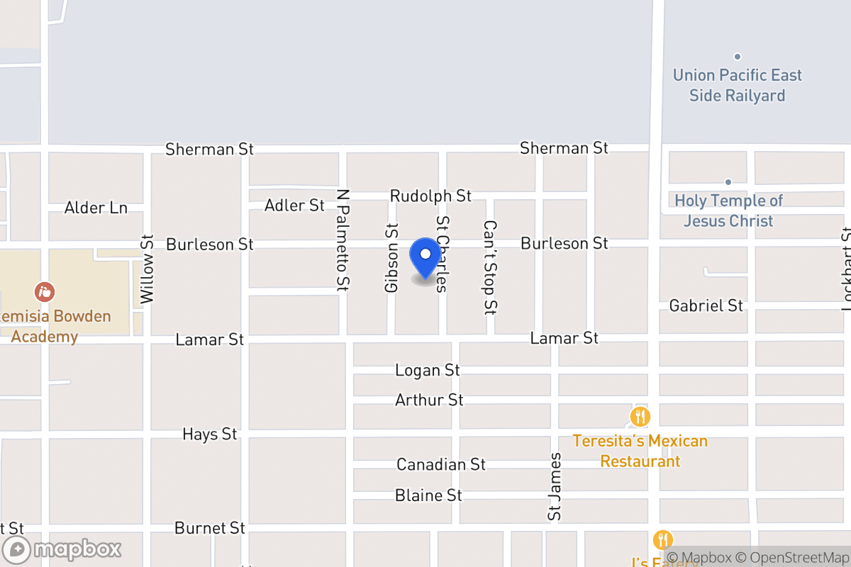 Map of 519  Saint Charles