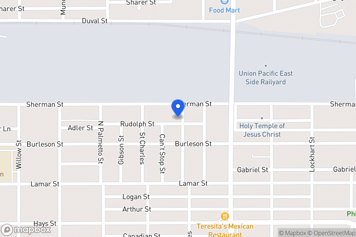 Map of 239  Rudolph