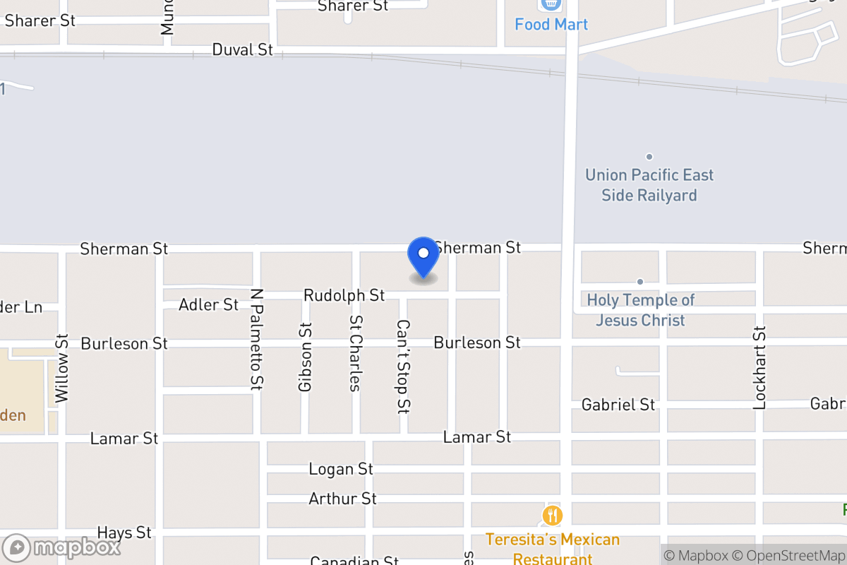 Map of 231  Rudolph