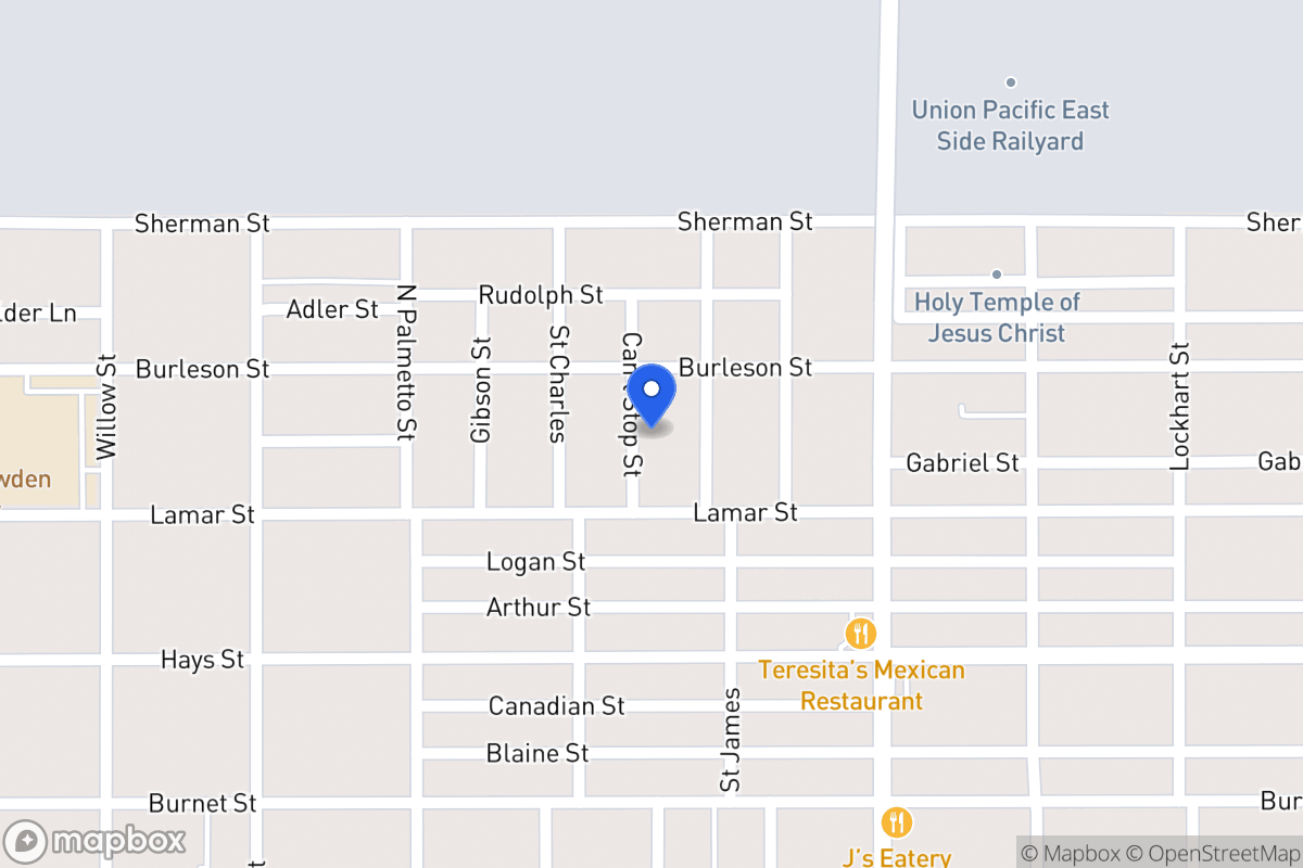 Map of 116  Cant Stop