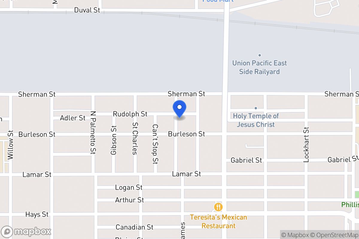 Map of St James
