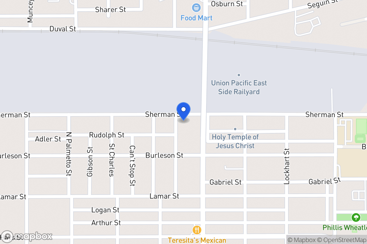 Map of 1122  Sherman
