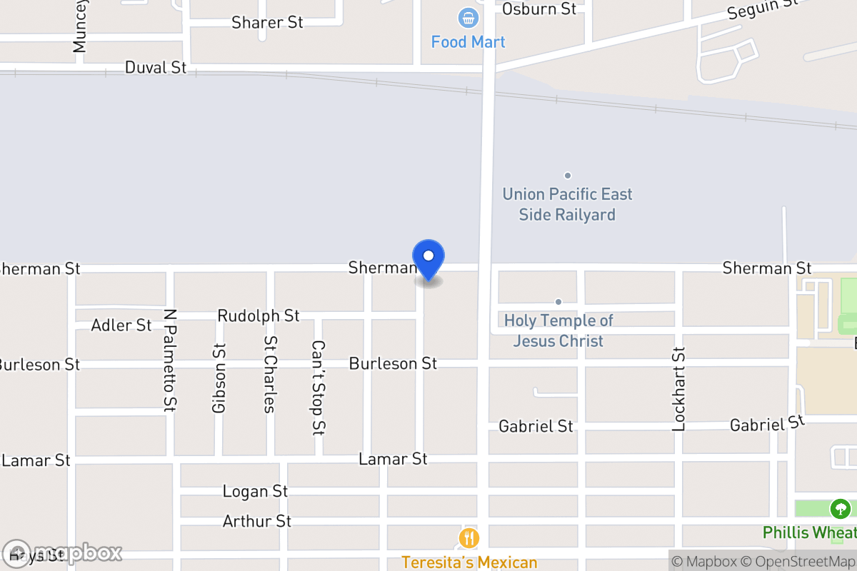 Map of 1118  Sherman