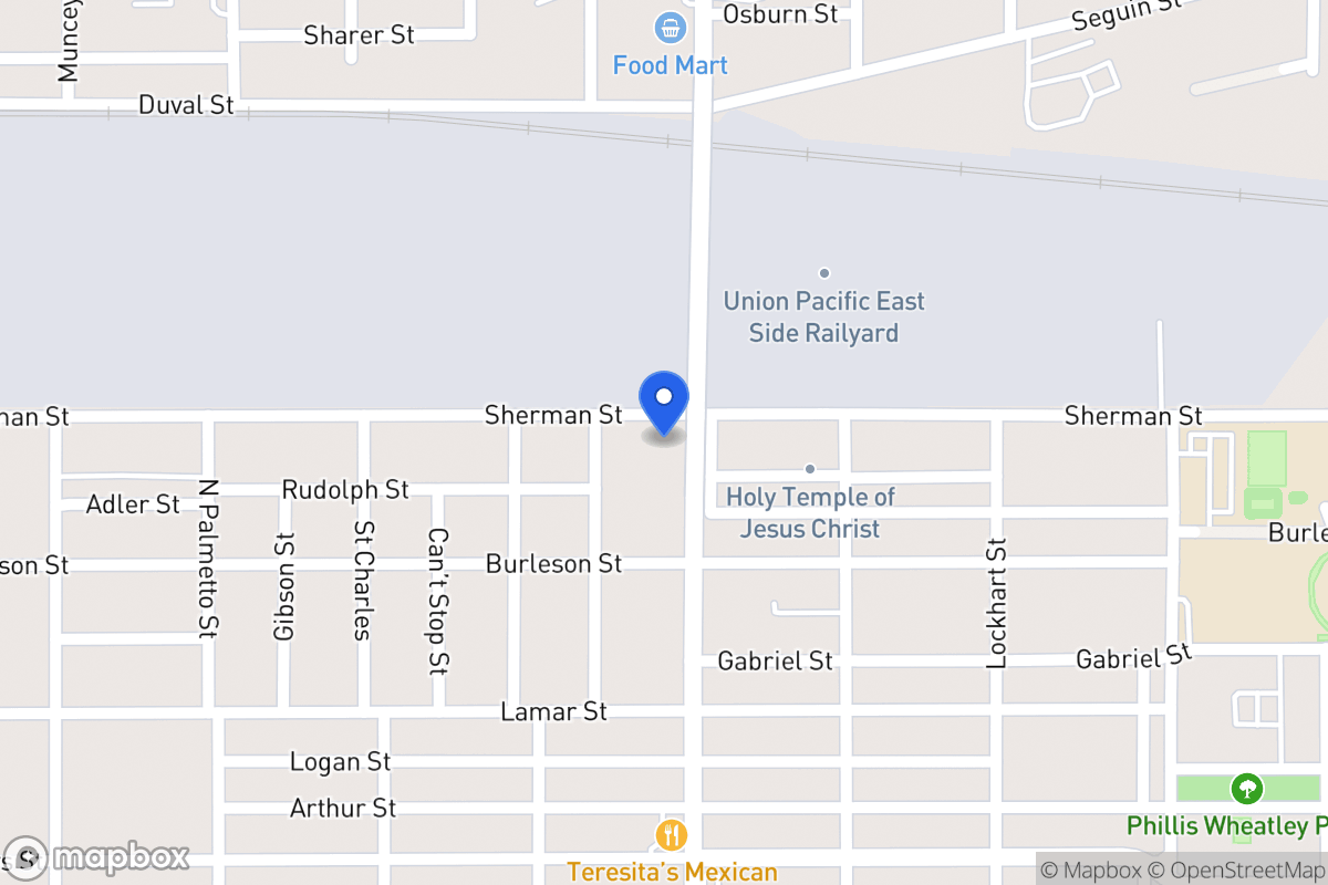 Map of 1138  Sherman