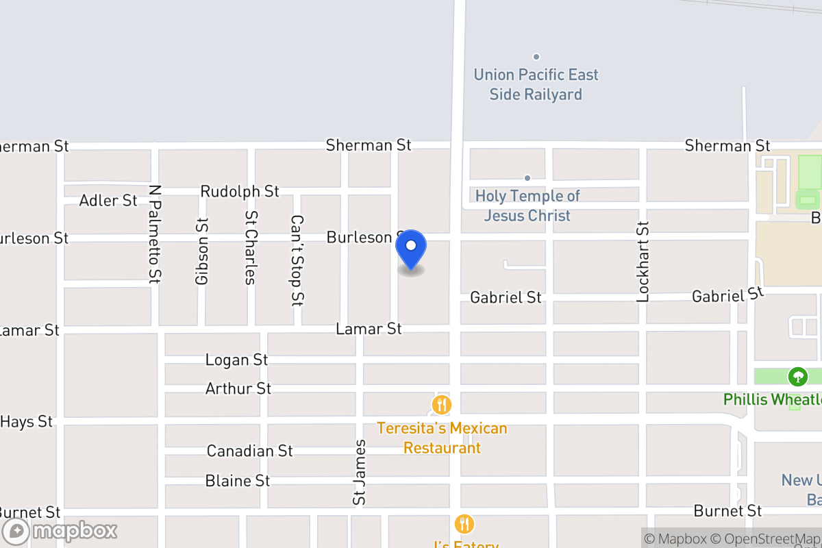 Map of 1018  Rogers Ave