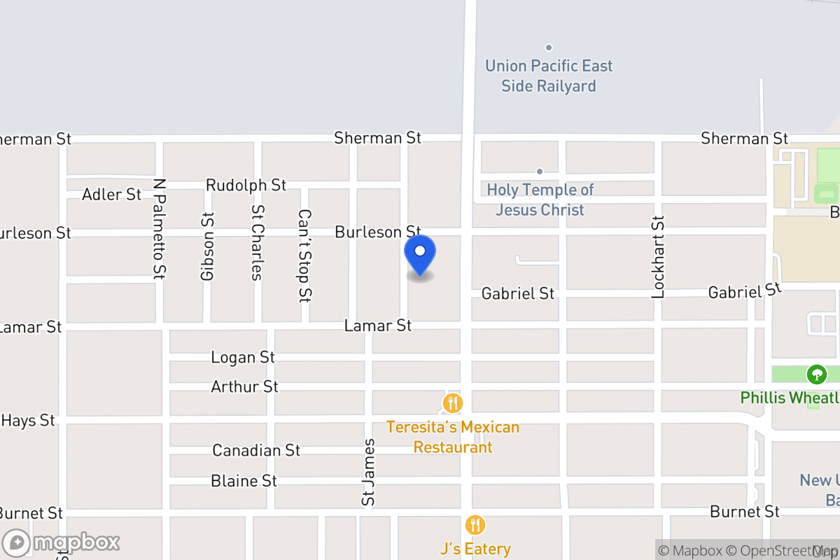 Map of 1012  Rogers Ave