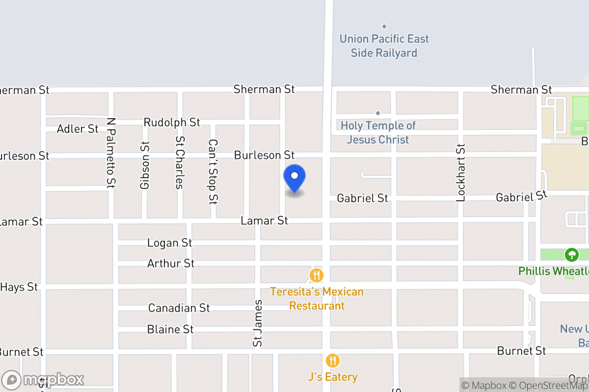 Map of 1010  Rogers Ave