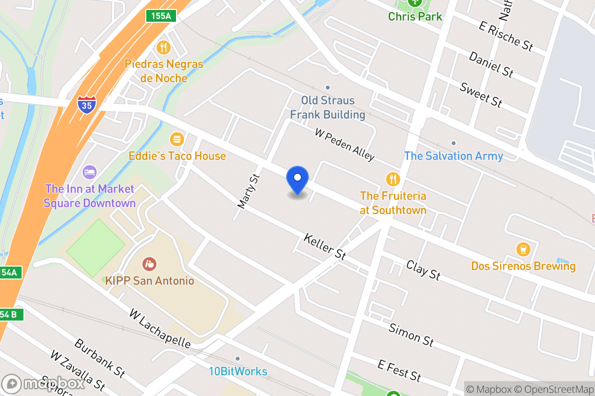 Map of 222 W Cevallos