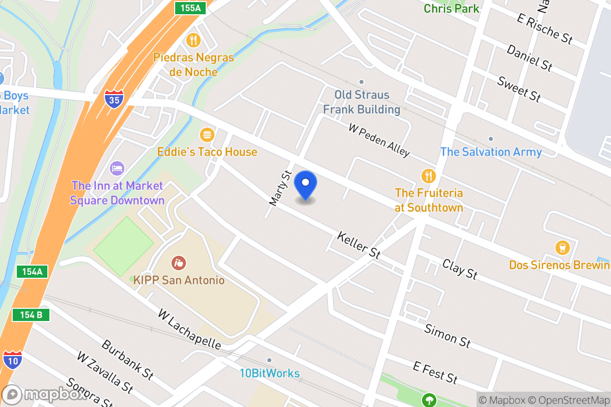 Map of 241  Keller