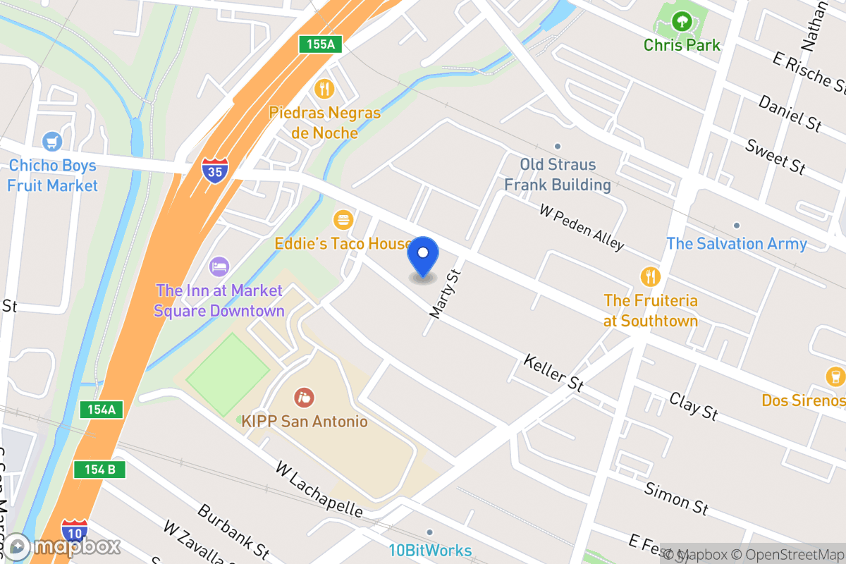 Map of 305  Keller