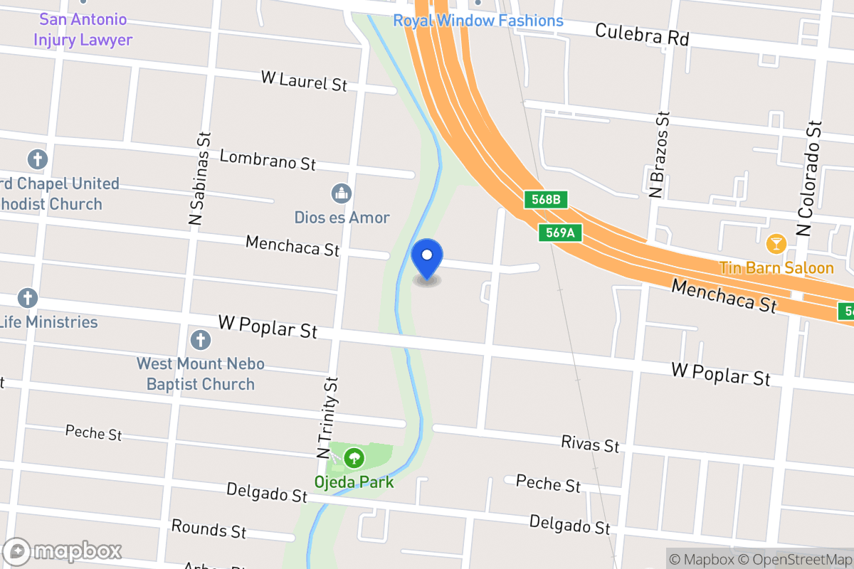 Map of 620  Menchaca