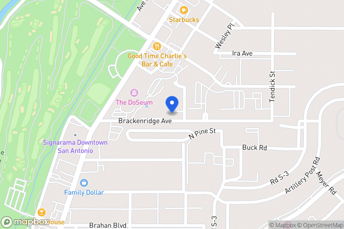Map of 131  Brackenridge Ave