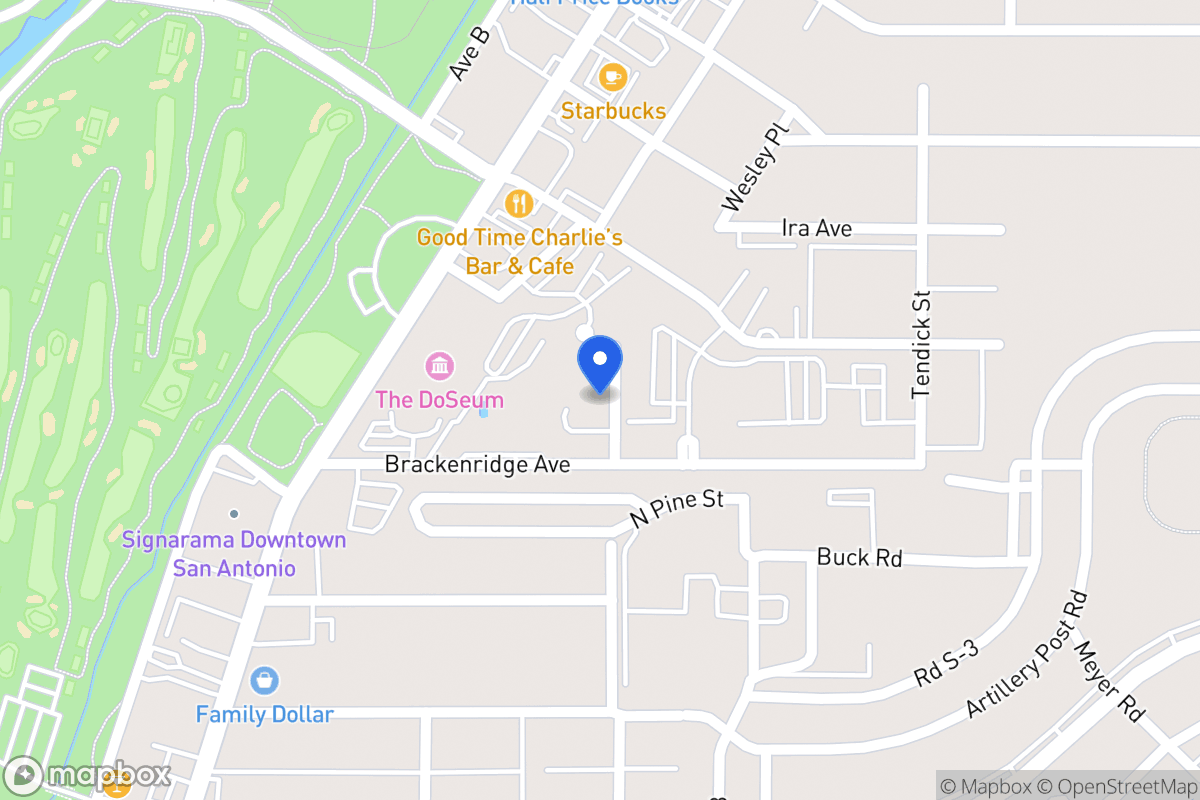 Map of 2727  N Pine St