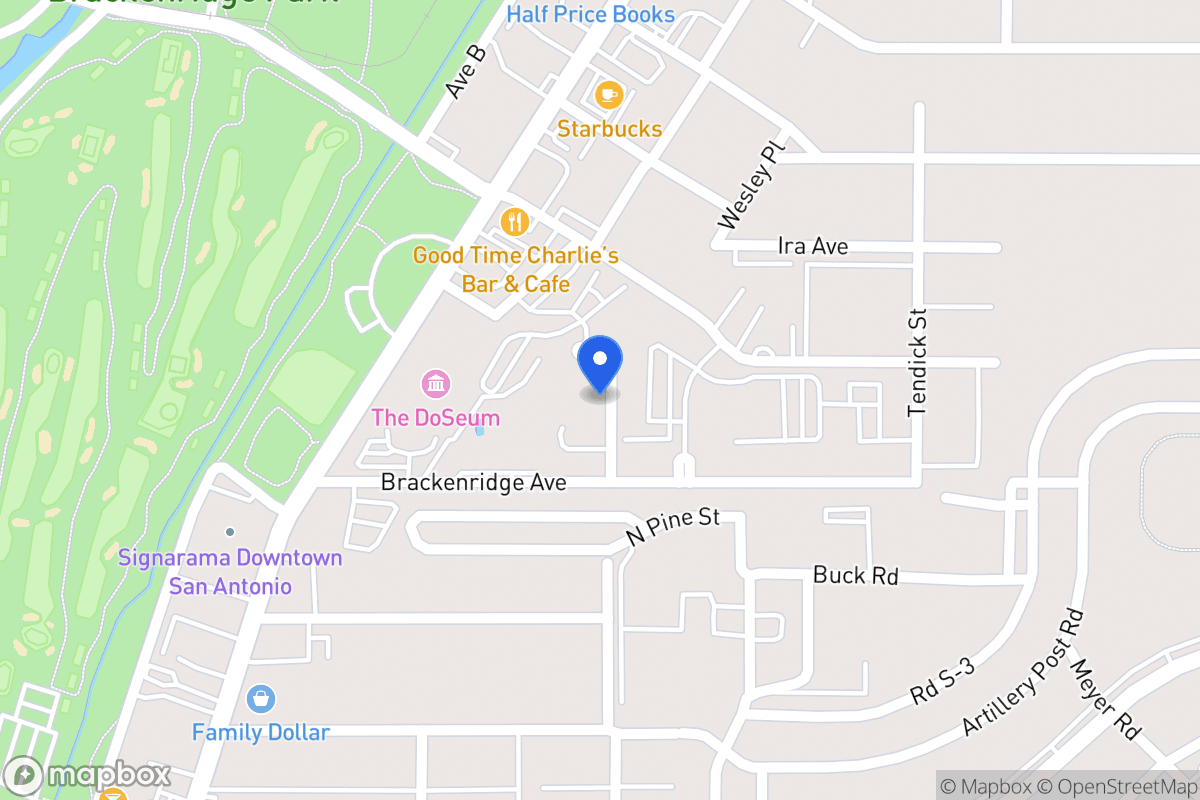 Map of 2733  N Pine St