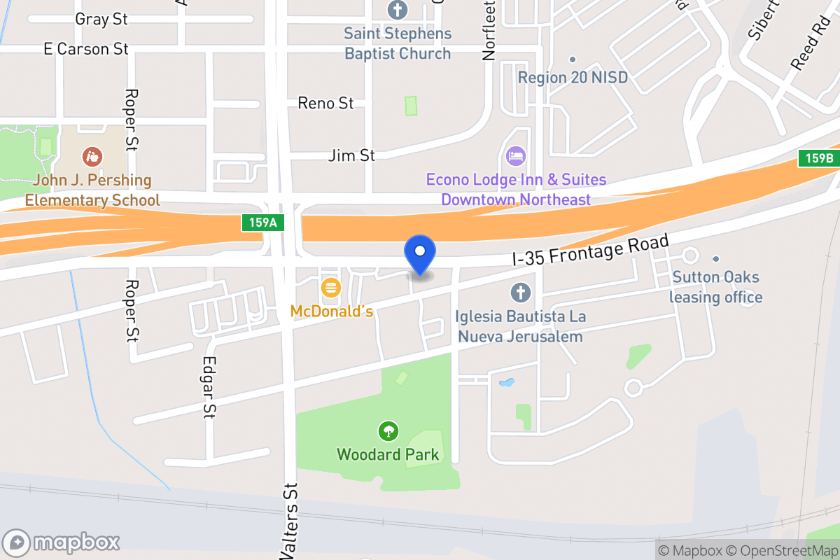 Map of 2719  Dignowity Ave