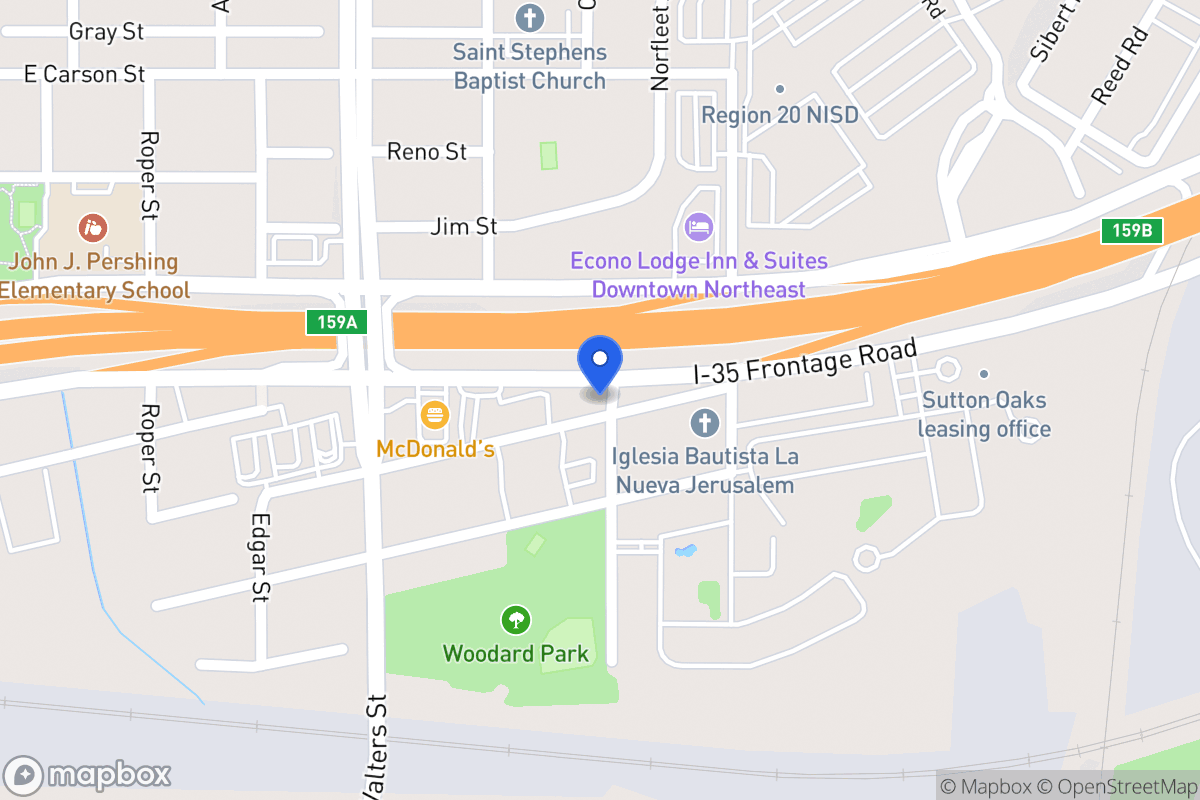 Map of 2731  Dignowity Ave