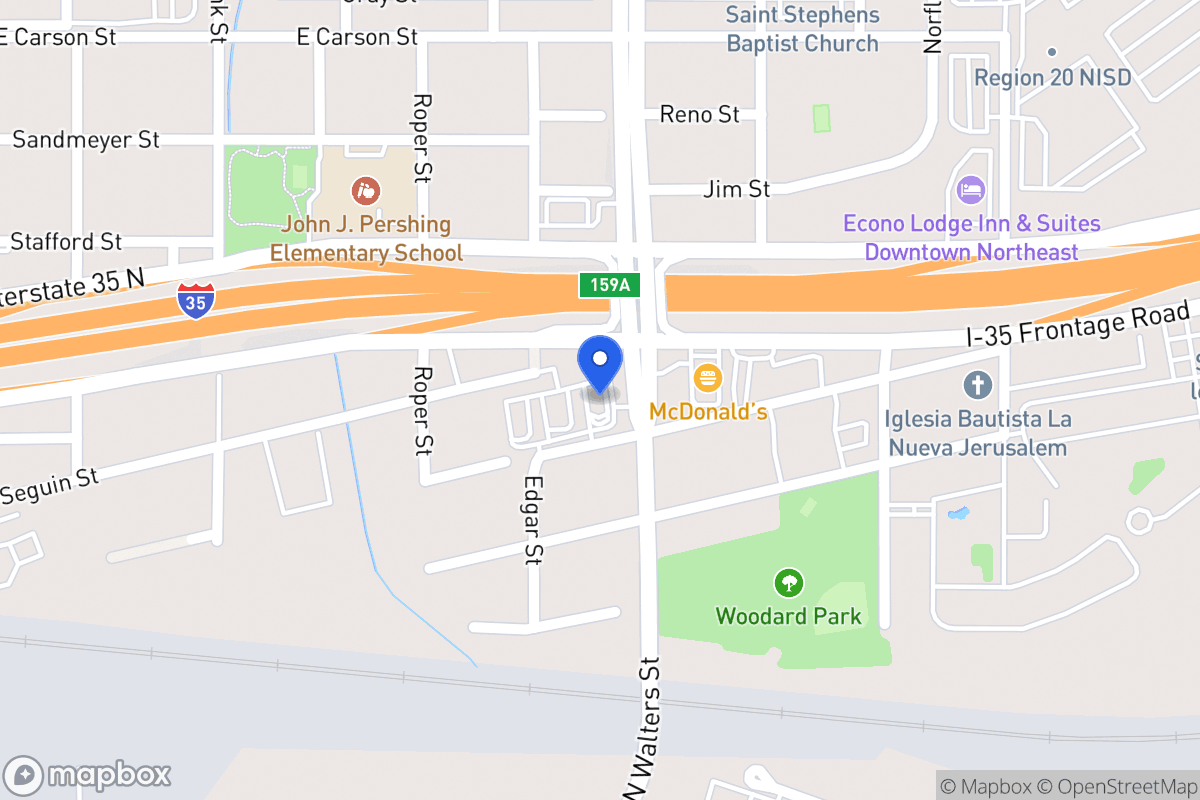 Map of 742  Seguin