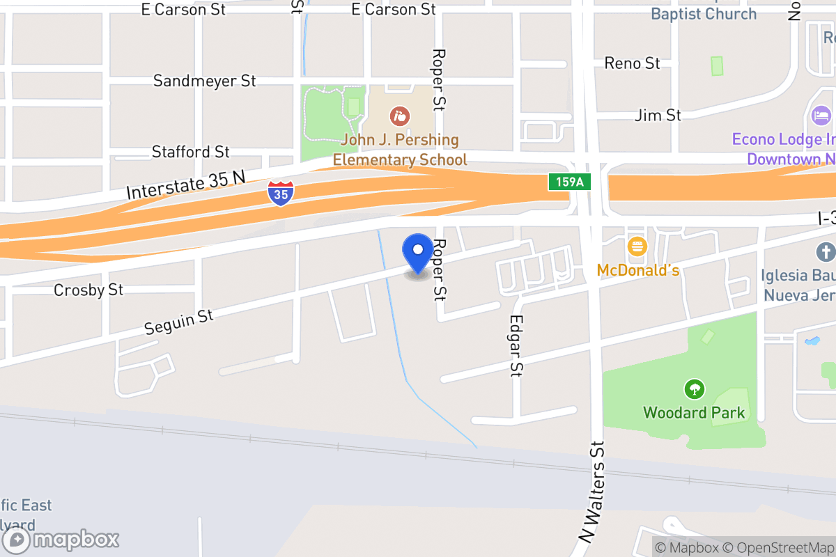 Map of 618  Seguin St