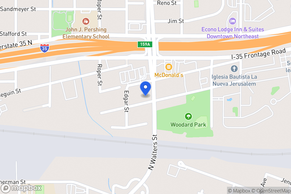 Map of 423  Runnels Ave