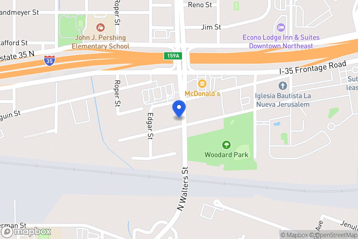 Map of 427  Runnels Ave
