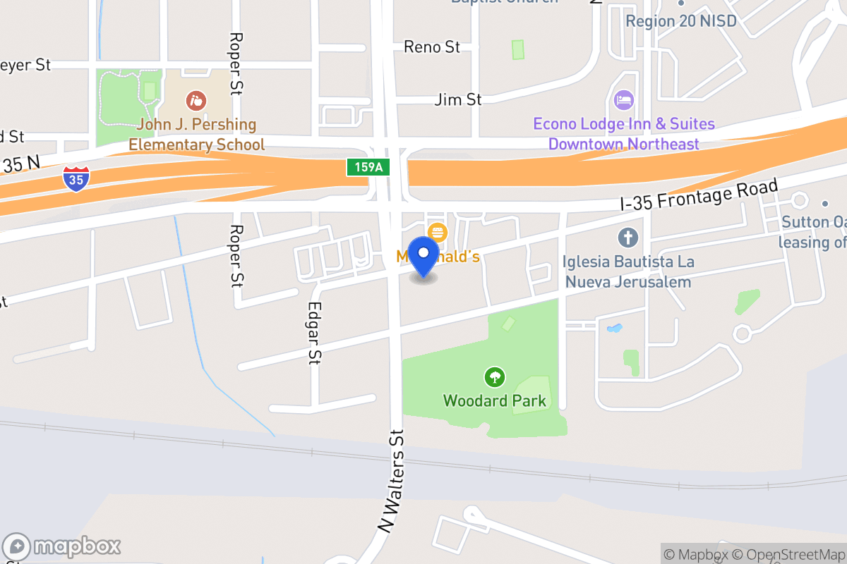 Map of 2646  Dignowity Ave