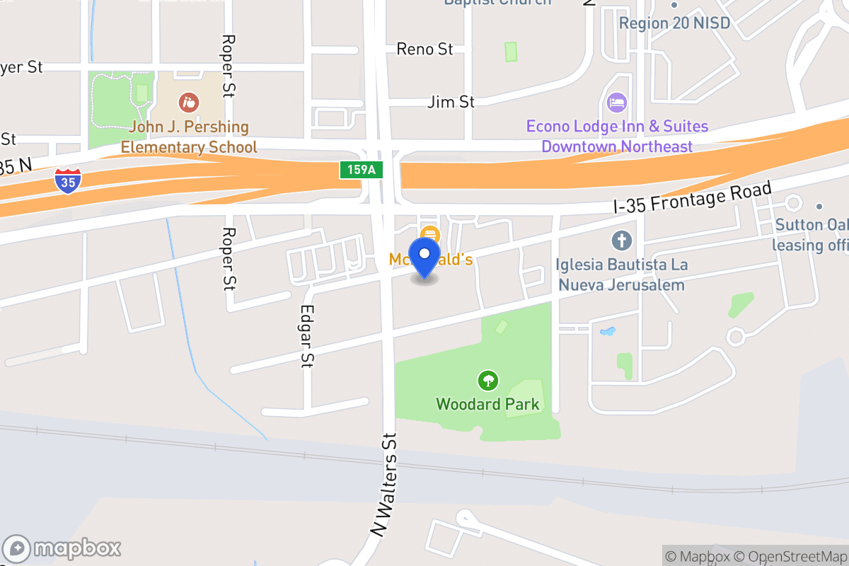 Map of 2650  Dignowity Ave