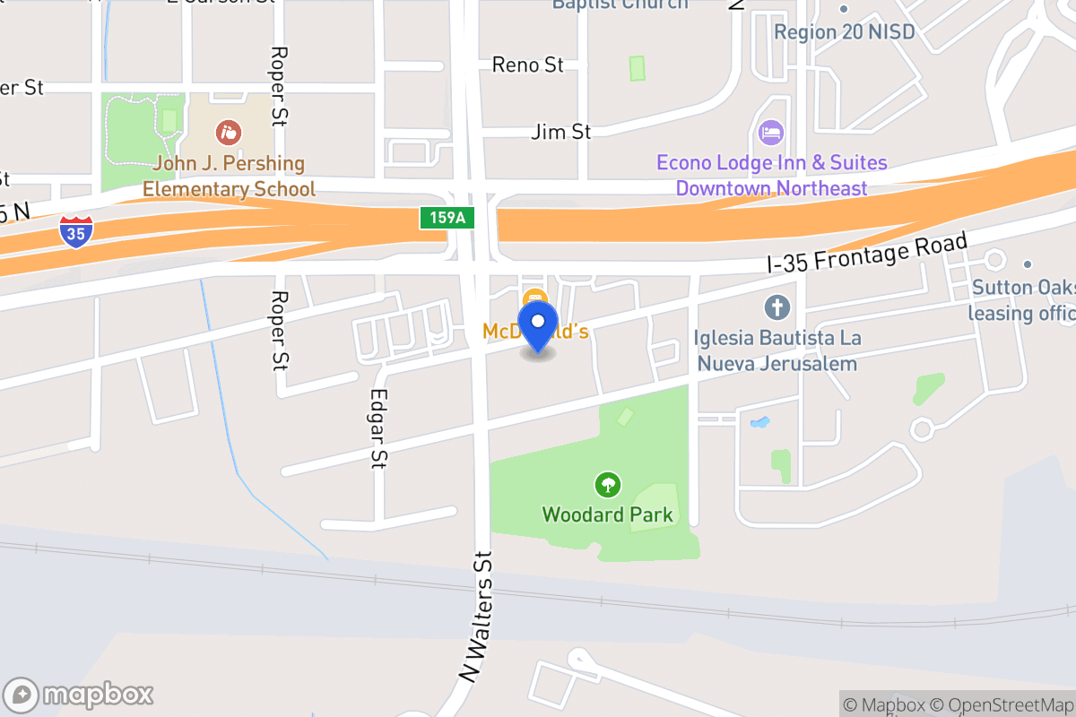 Map of 2654  Dignowity Ave