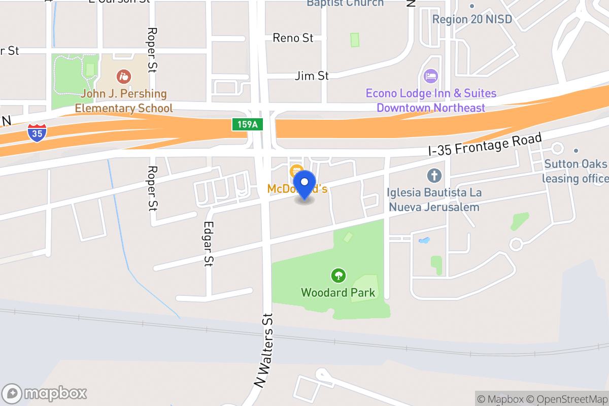 Map of 2658  Dignowity Ave